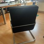 Dutch Originals Gispen 407 Fauteuil – Zwart Leder thumbnail 2