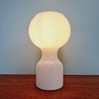 Tahiti-Lamp In Witte Opaline, Philips, 1960 thumbnail 7