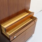 Vintage Boekenkast, Wandkast, Highboard - Tweedelig, Jaren '60 | 01330 thumbnail 11