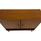 Vintage Kastje Compact Dressoir Jaren 60 Teak Fineer thumbnail 11