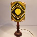 Vintage Lamp Schemerlamp Retro Lamp Teakhout 70'S thumbnail 5