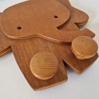Vintage Houten Kapstok Olifant Kapstokje thumbnail 4