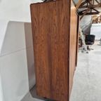Mid Century Pallisander Fineer Klerenkast 4 Deurs Deens thumbnail 5