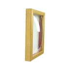 Vintage Diepe Gouden Houten Lijst Met Bol Glas Convex thumbnail 8
