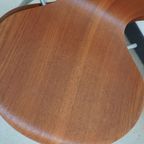 Chairs By Arne Jacobsen For Fritz Hansen Set Of 4, 1960s thumbnail 7