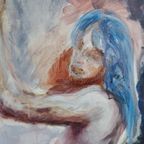Origineel Schilderij Impressionism 80x100 Cm thumbnail 6