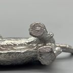 Basset Hound Miniatuur Verzilverd/zilver thumbnail 8