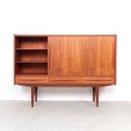 Deens Design Teak Highboard, 1960S thumbnail 4