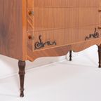 Mid-century Italian Commode/chest Of Drawers From Martineli, 1950’s thumbnail 10