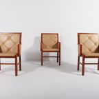 Set Of 3 Bernt Andersson Armchairs From <<<brand>>>, 1980’s Sweden thumbnail 4