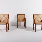 Set Of 3 Bernt Andersson Armchairs From Skandi-Form, 1980’S Sweden thumbnail 4