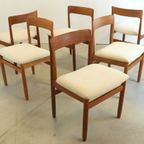 Set Van 6 A. Younger Vintage Designer Eetkamerstoelen 'Egerton' thumbnail 3