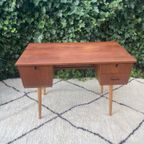 Vintage Retro Teak Bureau Jaren 60 thumbnail 13