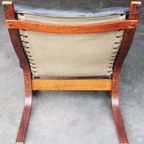 Originele Westnofa Siësta Chair, Low Back | Ingmar Relling | Zwart Leer thumbnail 6