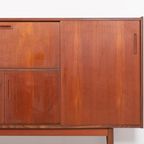 1960’S Danish Modern Teak Highboard / Dressoir / Kast thumbnail 11