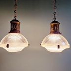Prismatische Glazen Suspensie Van Holofaan, 1920-30s thumbnail 10