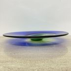 Czech Art Glass Bowl By Ladislav Palacek thumbnail 4