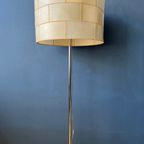 Mid Century Staff Leuchten Lederen Vloerlamp thumbnail 7