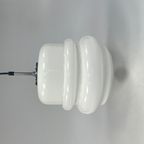 Vintage Melkglazen Hanglamp, Hustadt Leuchten 1970's thumbnail 6