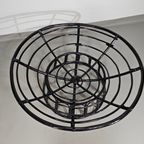 Papasan Rattan Lounge Chair 1970s Width 120 Height 70 Cm thumbnail 5