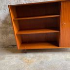 Mid Century Teak Mid Board Kast thumbnail 9