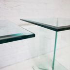 Set Van 2 Glazen Bijzettafels Van Tg Design thumbnail 6