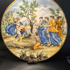 Prachtige Napolitaanse Maiolica thumbnail 10
