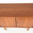 Scandinavisch Vintage Teak Fineren Kast thumbnail 7