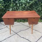 Vintage Retro Teak Bureau Jaren 60 thumbnail 10