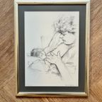 Lithografie Van Luuk Poorthuis 1999, Nr: 257 Van De 500 thumbnail 4