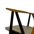 Vintage Zwager Ermeloo, Palais De Tokyo Stoel 50's Design thumbnail 15
