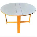 Vintage Ronde Scandinavische Opklapbare Eettafel Design thumbnail 7