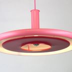 Geweldige Fog & Morup Xl 60 Cm Hanglamp - Model Optima In Roze Kleur - Ontworpen Door Hans Due - thumbnail 2