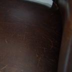 Geweldige Set Van 2 Cognac Kleurige Rundleren Ralph Lauren Design Eetkamerstoelen thumbnail 12