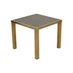 Belgo Chrom Dewulf Bijzettafel Plantentafel 23 Karaat Goud Rookglas Design thumbnail 13