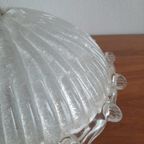 Vintage Ijsglas Plafondlamp Plaffoniere Wandlamp thumbnail 14
