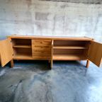 Vintage Houten Dressoir /buffetkast / Lange Kast thumbnail 6