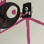 Asger Jorn (1914-1973), Spejderplakat, Printed In Denmark. thumbnail 4