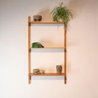 Vintage Wandsysteem Teak Denemarken thumbnail 4