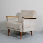 Vintage Fauteuil - Jaren '60, Beige | 01309 thumbnail 11