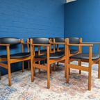 6x Deens Design Stoelen, Jørgen Bækmark, Fdb Møbler thumbnail 17