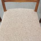 Set Van 4 Vintage Teakhouten Pastoe Cees Braakman Jaren ’60 Design Eetkamerstoelen thumbnail 8