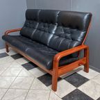 Hs Denmark 3 Seat Leather Sofa thumbnail 2