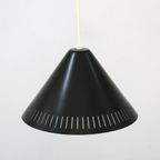 Leuke Zwart En Oranje Lyfa Hanglamp / Mid Century Modern Lamp | Jaren 60 Lamp *** Denemarken Jare thumbnail 3