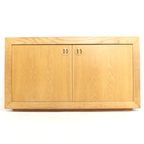 Vintage Eiken Compact Dressoir Sideboard Kast thumbnail 3