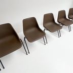 Set Van 6 Polyprop Stoelen Van Robin Day, 1960’S thumbnail 11
