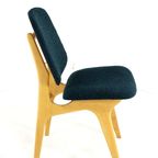 Set 4 Vintage Stoelen In De Stijl Van Arne Hovmand Olsen Reupholstered thumbnail 11