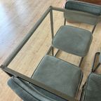 Industrial Glass Table thumbnail 6