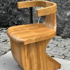Massief Houten S Shape Stoel (meerdere Stuks In Stock) thumbnail 7