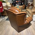 Engelse Springvale Chesterfield Oorfauteuil Suzanne Tabacco Bruin thumbnail 5